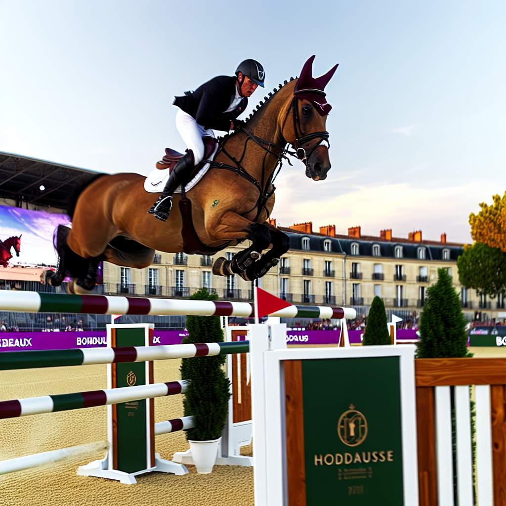 Concours saut Bordeaux: l'événement à ne pas manquer